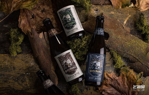 一套復(fù)古風(fēng)格啤酒標(biāo)簽設(shè)計